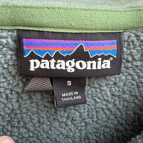 Patagonia Better Sweater 1/4-Zip Fleece Sweater in Elwood Green Small - Picture 8 of 8